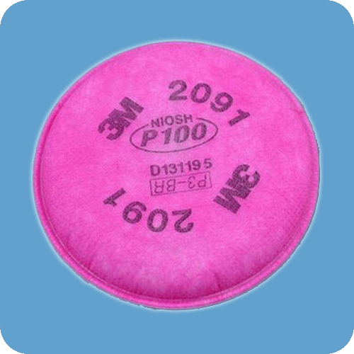 3M2091高效粉塵濾棉(P100)