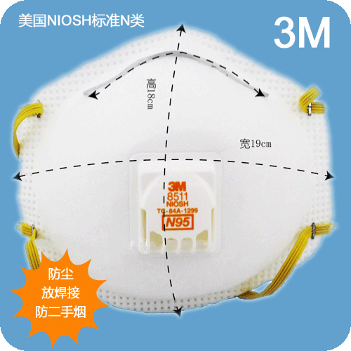 8511防顆粒物口罩