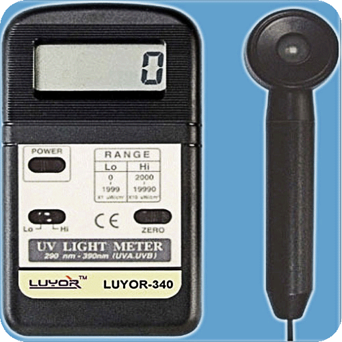 美國路陽LUYOR-340紫外線照度計紫外